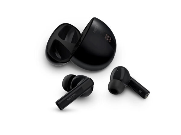 Philips TAT2520BK/00 bežičnBlokiranje buke; 2 AI mikrofonDo 20 sati reprodukcije; zastita IPX4