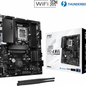 ASROCK MB Z890 PRO-A WIFILGA1851, 4xDDR5, 4xM.2, 4xSATAHDMI, DP, Thunderbolt USB4, ATX, RAID - Slika 1
