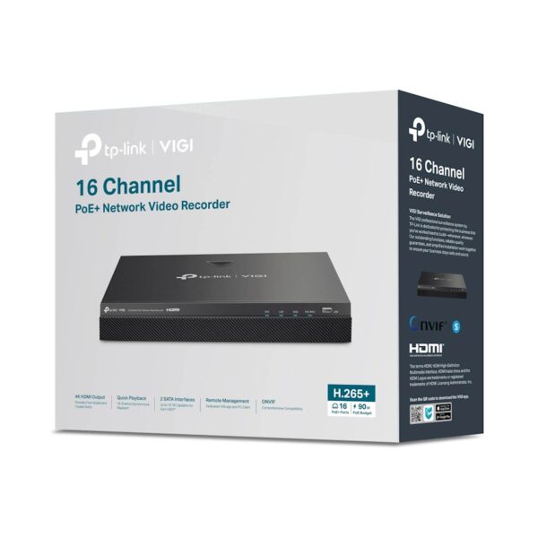 VIGI TP-Link NVR2016H-16P 16 Channel PoE+ NVR VIGI TP-Link NVR2016H-16P 16 Channel PoE+ NVR