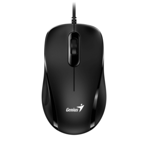 Genius miš DX-101 crni USB, optički, 1200 DPI, 1.5m, 3 tipke, 83g - Slika 1