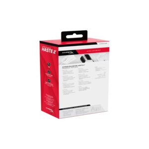 HyperX Pulsefire Haste 2 WGaming Mouse (White) - Slika 2