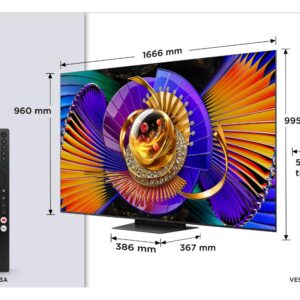 TCL 75"C7L 4K SQD-Mini LED;UHD 144Hz/288Hz FHD Google TV;B&O, 1352 zones, 3000 nits - Slika 2