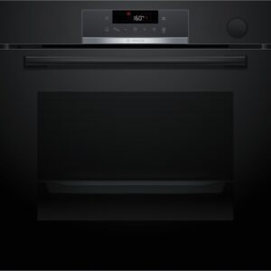 BOSCH pećnica  Serie 4| CRNA, Dodavanje pare,EcoClean,8 programa, A+,AIRFRY - Slika 1