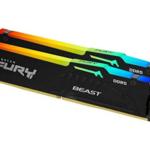 Kingston 32GB 6000MHz DDR5 RGB Fury Beast (2x16GB), CL30, XMP, EXPO, 2RX8, 288-pin 16Gbit - Slika 1