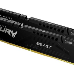 Kingston 64GB 6000MHz DDR5Fury Beast (2x32GB), CL30,XMP, EXPO, 2RX8, 288-pin 16Gbit - Slika 1