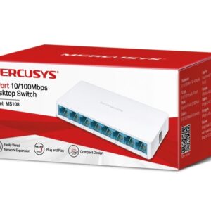Mercusys MS108 Desktop Switch8x10/100 - Slika 2