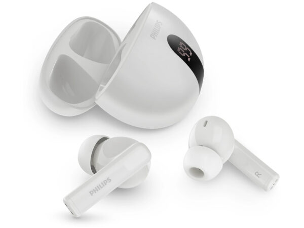 Philips TAT2520WT/00 bežičnBlokiranje buke; 2 AI mikrofonDo 20 sati reprodukcije; zastita IPX4